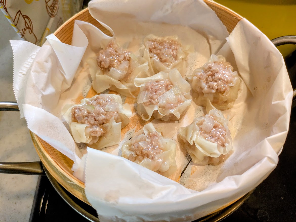 ギョウザの皮で作る簡単シュウマイ